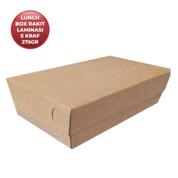 LUNCH BOX RAKIT LAMINASI S KRAF 275